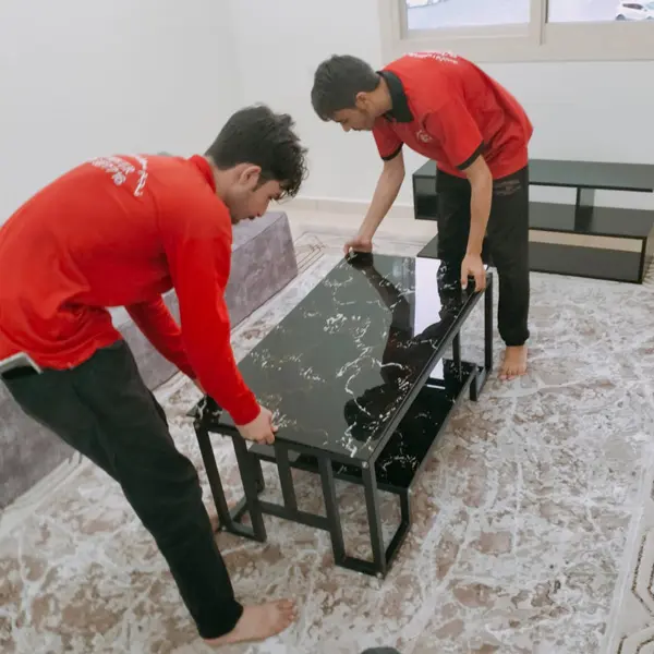 movers and packers in sharjah dismantling table